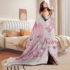 Custom Name Blanket  Winter Flannel Plush Extra Thick Soft Warm Comfortable Cozy Sherpa Fleece Throw For Sofa Bed