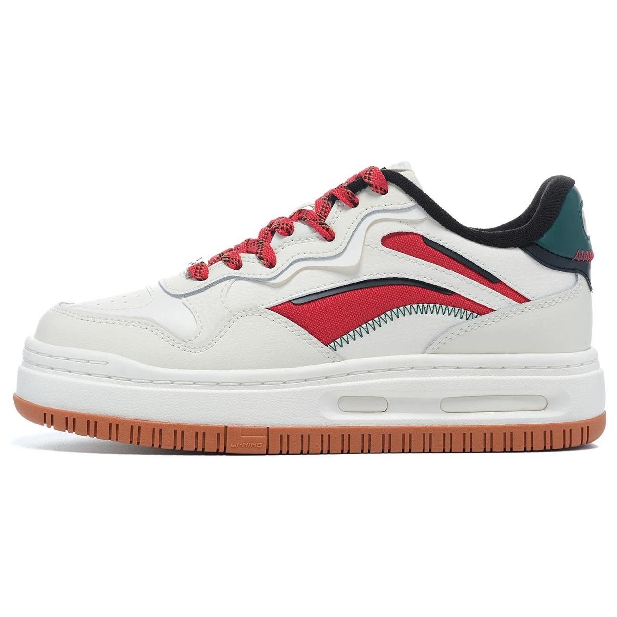 (WMNS) Li-Ning Future C1 White Red Green Women s AGCT028-11 EU 35⅔