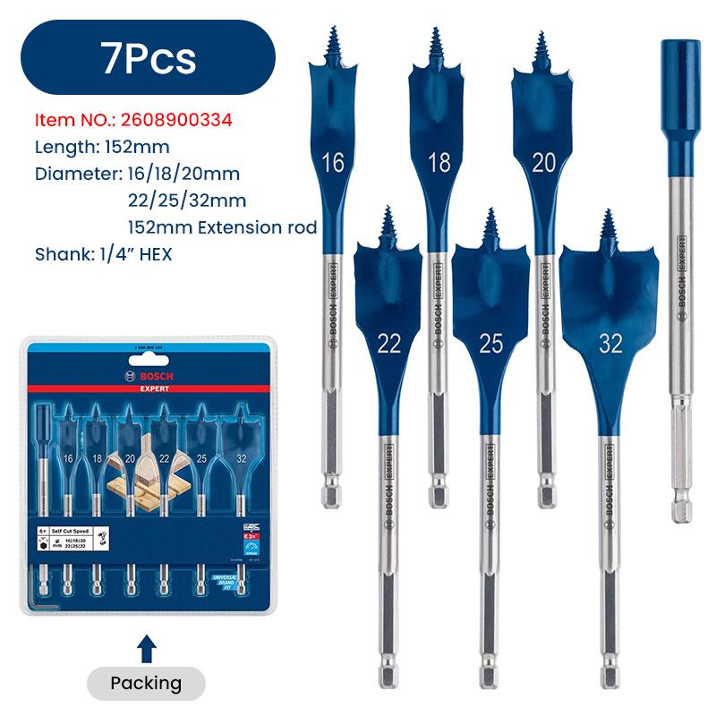 

Свердла Bosch Expert Самонарізна різьба для свердління по дереву