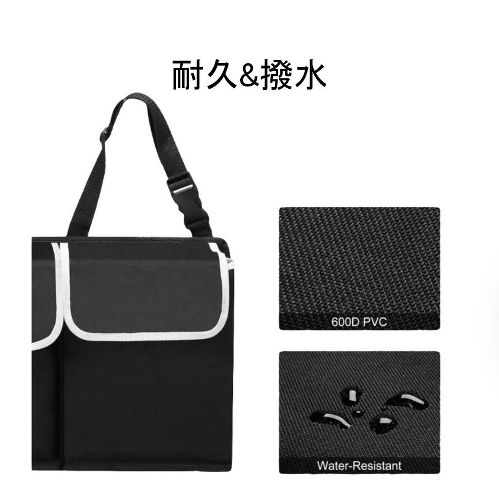 Car Trunk Foldable Car Storage Black Oxford 92 X 28 X 10 Car Trunk Car Interior Prevents Cargo Compact Car Luggage Vehicle Use Organizer, Box, Fabric,