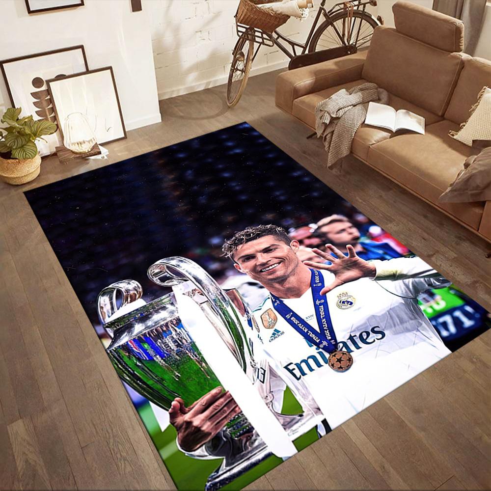 Cristiano Ronaldo Floor Mat Perfect For Playrooms Kitchen Dormitory Study Room Antislip Carpet Office Home Decor Wedding Party Gift