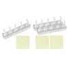 Magnetic Nail Stand Fake Nail Display Holder Professional Nail Art Kit with Double-Sided Tape DIY Nail Art Accessories