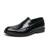Men's Cross-Border Four Seasons Casual & Formal Leather Lace-up Shoes - British Business or Wedding Groom Style