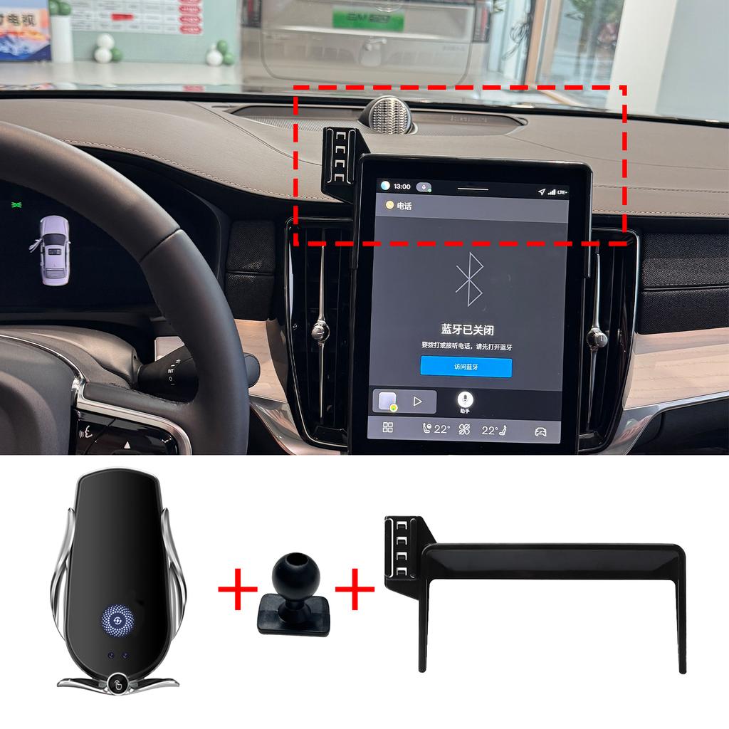Car Mobile Phone Holder Fit for Volvo XC90 2026+ Navigation Stand Auto GPS Bracket Accessories