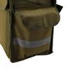 Bike Seat Double Bag Watertight Canvas Large Capacity Bike Rear Rack Double Side Bag for Cycling 30L