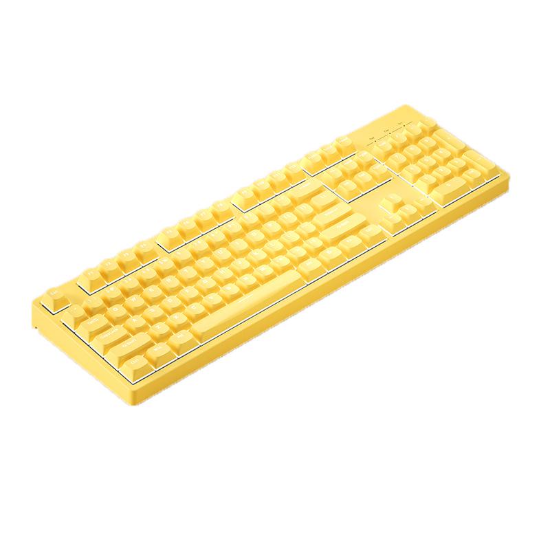 PBT Horizon Doppelwand Milchreis Gelee Tastenkappen - Transluzentes Mechanisches Tastatur Set