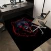 1pc Wolf Head Carpet, Office Rug Outdoor Mat Home Decor Area Carpet Festival