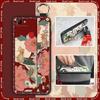 Back Cover Shockproof Phone Case For OPPO F7 Anti-knock Chinese Style Wrist Strap Waterproof Elderly Lady Wristband Ring