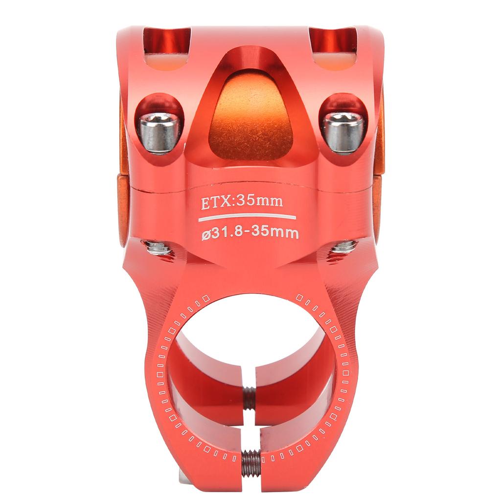 CANSUCC 31.8 35mm Bike Handle Stem Riser Short Handle Stem Aluminum Bike Handlebar Stem