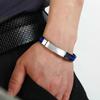 Modisches Herrenarmband Edelstahl-Schnalle Silikon-Armband Basketball Sportarmband Einfacher Schmuck Geschenk