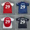 Cross-border Delivery 242526 Arsenal Short-sleeved Jersey, Star Number, Quality Printing Number, Spot Size T-shirt, Rest Assured To Shoot