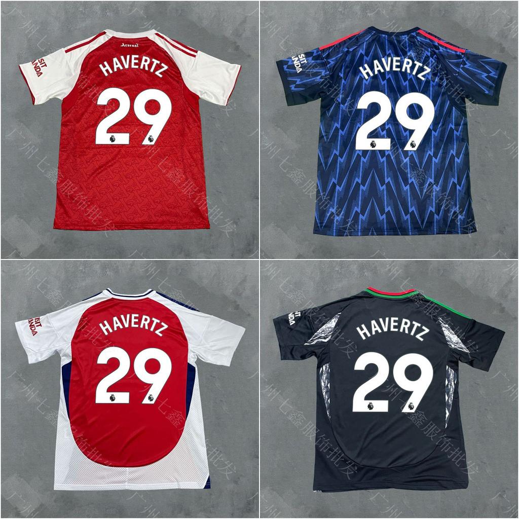 Cross-border Delivery 242526 Arsenal Short-sleeved Jersey, Star Number, Quality Printing Number, Spot Size T-shirt, Rest Assured To Shoot