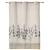 Lavender Flowers Bohemia Windows Curtains Living Room Bedroom Window Treatments Household Kitchen Curtains