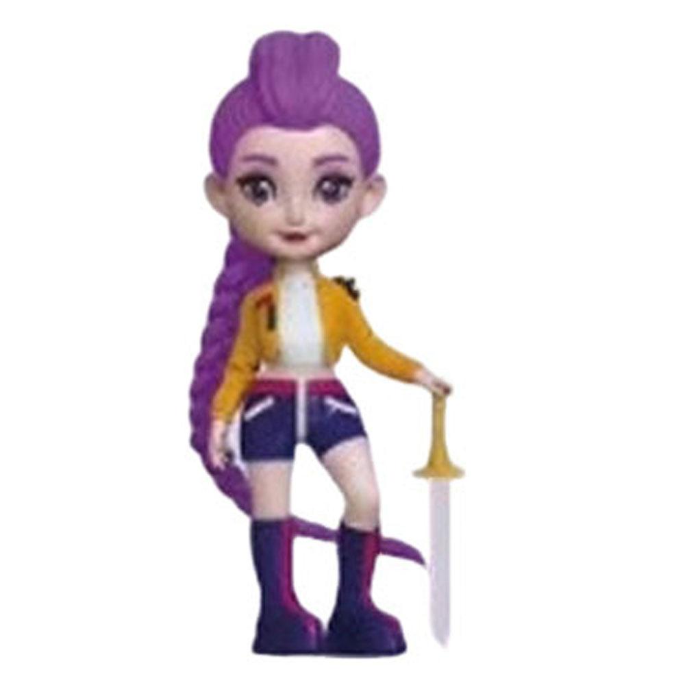 KPop Devil Hunter Doll  Hot AnimeVinyl Toy Rumi Mira Zoi Character Vinyl Mask Blind Box Ornament Toy Birthday Gift