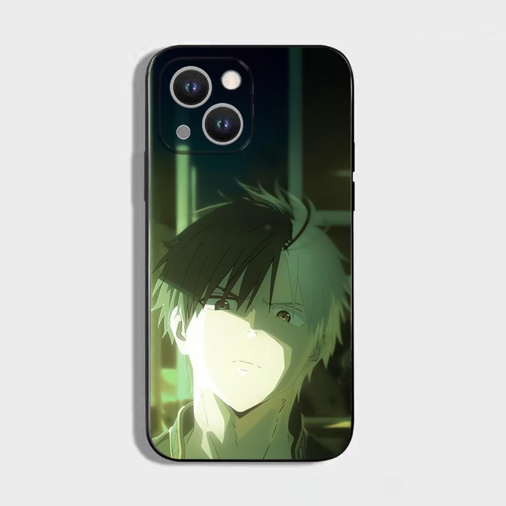 Anime Wind Breaker Sakura Phone Case For iPhone 16 15 Plus 14 13 Pro Max 12 Mini 11 X XS XR 7 8 8Plus Black Soft Phone Coque