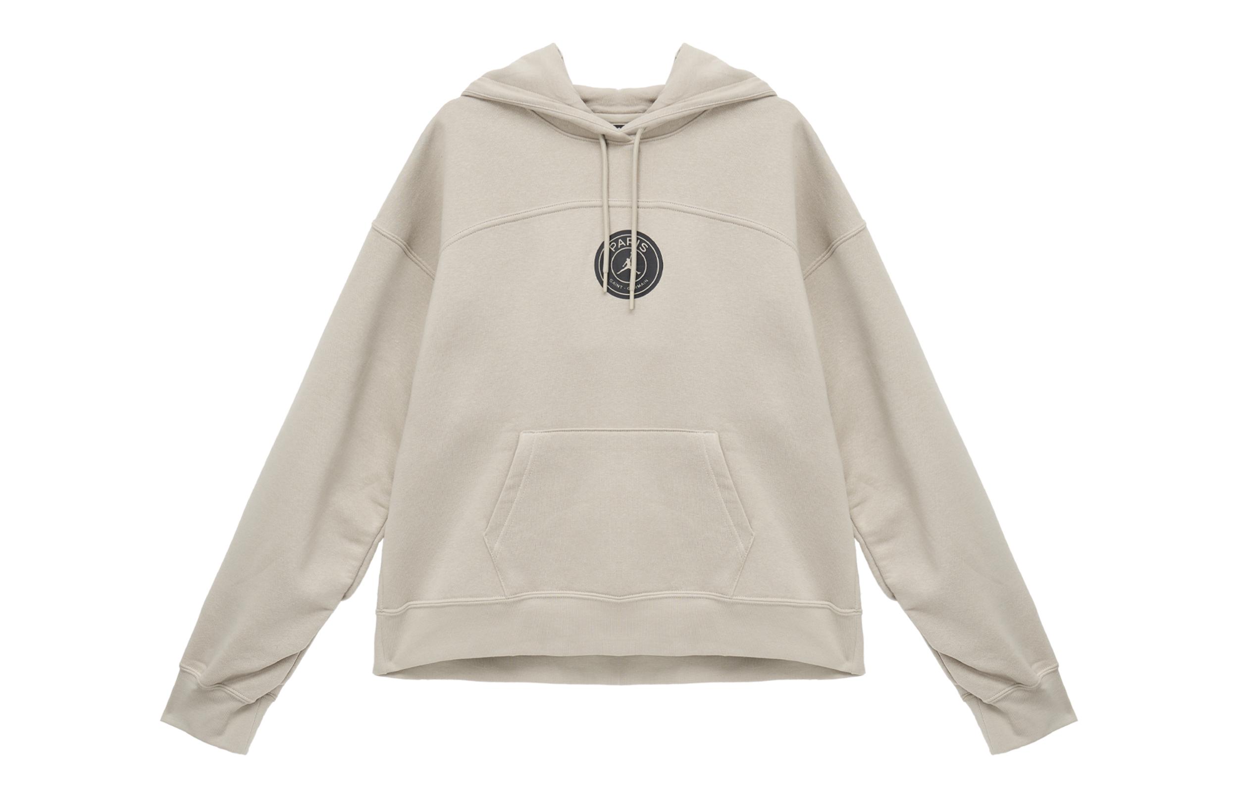 Jordan x PSG SS24 Sweatshirt Women s Stone Color DZ3267-230 XS