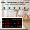 Multifunctional Air Quality Detector Gas Pollution Monitor ACO/CO2/HCHO/AQI/TVOC Tester Carbon Monoxide Meter for Household