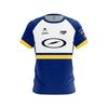 Coolwick Storm Bowling Jersey Black Lightning Logo Short Sleeve Performance T-Shirt Pro Player Fan Casual Family Matching