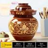 Jiaxi Sichuan Ceramic Pickle Jar - Old-Fashioned Sauerkraut & Salted Egg Sealing Jar