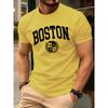 Cotton Printed Men's Fashion Loose Top Casual T-Shirts Men’s