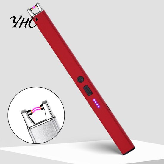 Splashproof Electric Igniter 1 Set USB Rechargeable Flameless Candle Windproof Pulse for Home Outdoor Camping Safe