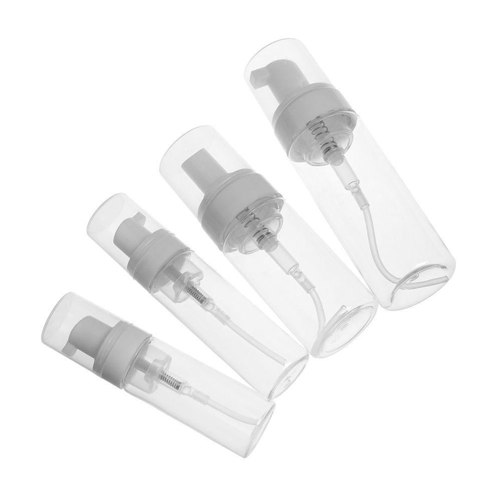 1pc Useful Plastic Hand Sanitizer Liquid Pump Container Soap Dispenser Clear Foaming Bottle