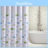 Thickened Waterproof Fish Antimildew Bathroom Curtain Cartoon Shower Partition