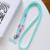 DIY 2-In-1 Mobile Phone Universal Lanyard, Crossbody Long Rope, Finger Rope, Fashionable Mixed And Matched Anti-Loss Rope