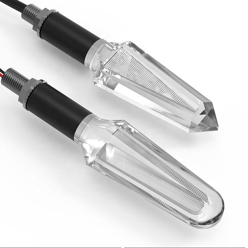 CQJB Factory Motorcycle LED Turn Signal Crystal Super Bright Bulb 12V Turn Direction Light