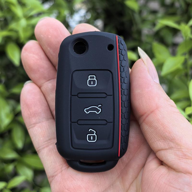 

Silicone Car Key Case Protect Cover For Skoda Yeti Superb Rapid Octavia For Seat Leon Ibiza For Vw Volkswagen Golf Jetta Polo