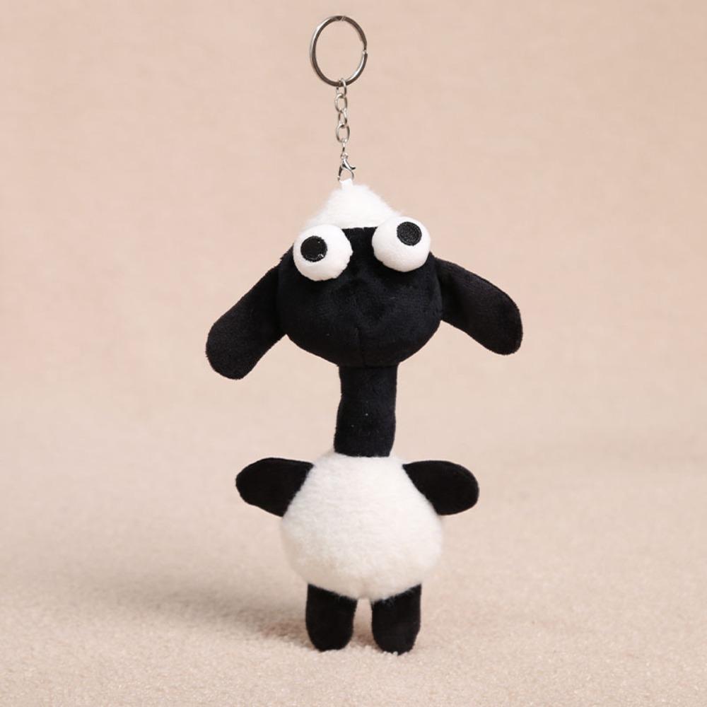 Filled Cartoon Animal Keychain 20 Centimeters Plush Hanging Ornament Bag Charm  Backpack Decoration