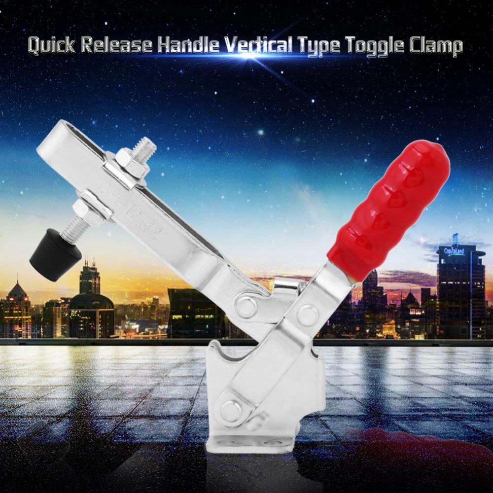227kg Toggle Clamp GH-12132 Vertical Toggle Clamp Hold Down Clamp  for Tooling and Fixtures