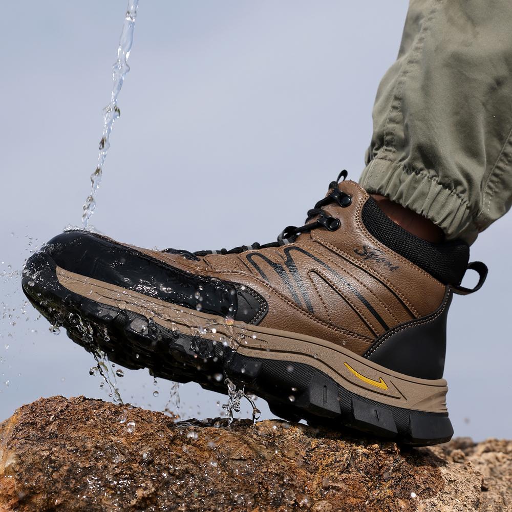 Latest Indestructible Shoes Work Boots Men Safety Shoes Waterproof Security Boots Puncture-Proof Protection Steel Toe Shoes Men