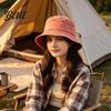 Simple Basic Style Hat Vintage Washed Denim Bucket for Men Women Breathable Short Brim Soft Skin Friendly Fisherman Cap Portable Couple Sun