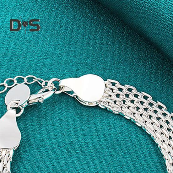 Women Bracelet Adjustable Braided Hollow Out Silver Color Polished Wide Couple Bangle Daily Wear Prom Wrist Jewelry Holiday Gift