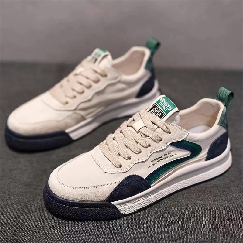 Fashion Koean New Designer Platform Sneakers for Men Fashion Casual Breathable Leather Luxury Shoes Man Spring Autumn Zapatos De Hombre