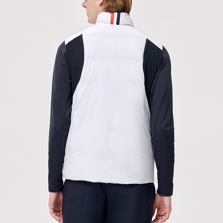 New FILA Athletics Down Vest Men's Jade White A11M145901F-WT