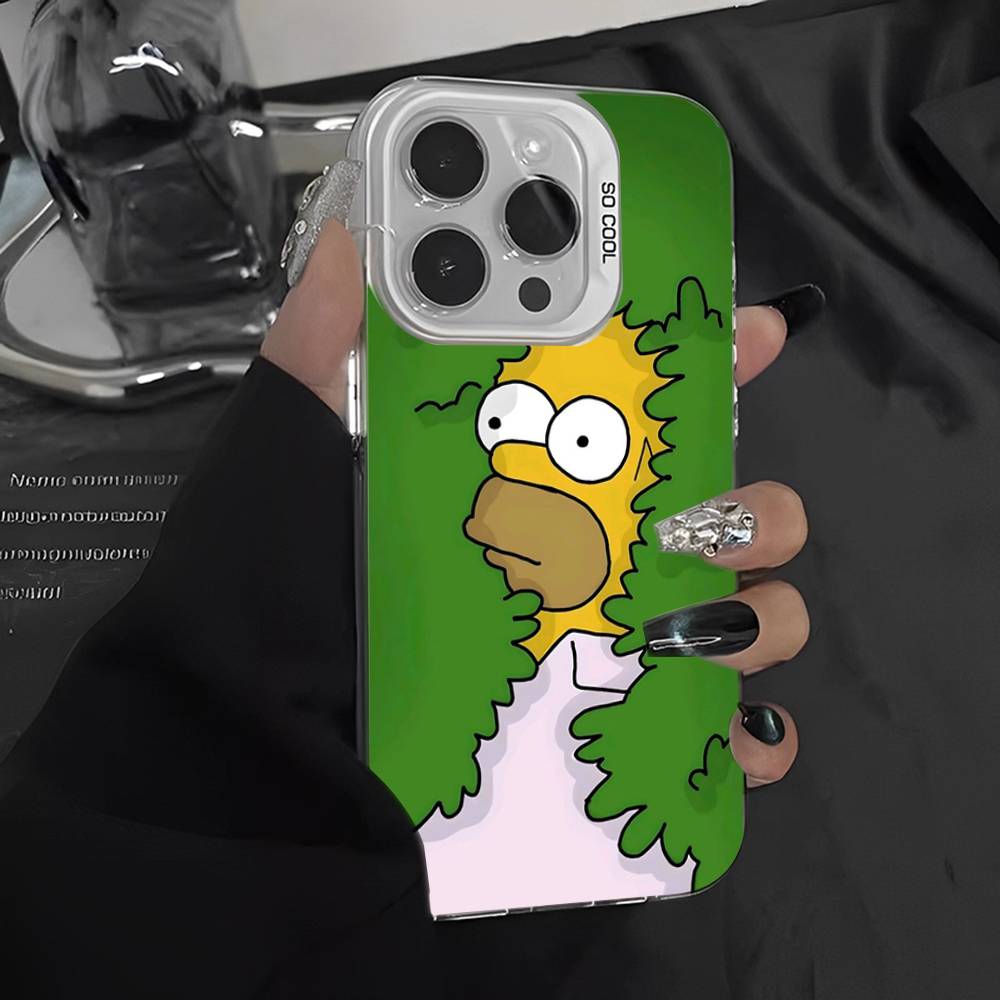 

Adult Animation Simpsons Phone Cases For IPhone 17 16 15 14 13 12 11 Plus Pro Max Pro Color Matte Cover iPhone 13pro max