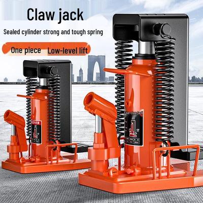 Heavy-Duty Hydraulic Claw Jack with Duckbill Lift, 5/10 Ton Capacity, Up To 30 Tons