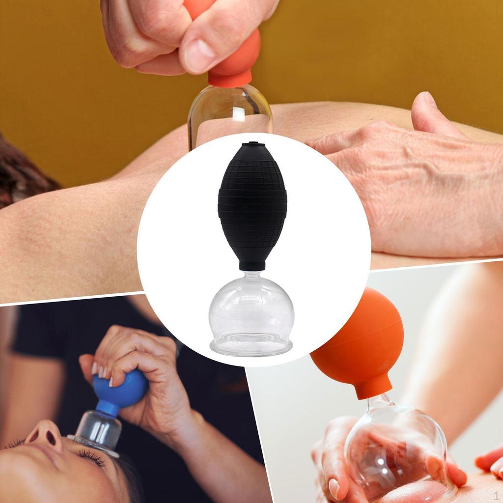 Glass Facial Cupping Face Cup Personal Massaging Tool Vacuum Massage for