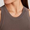 Aide 925 Silver Korean Style Simple Round CZ Zircon Pendant Necklaces For Women Elegant Stackable Clavicle Chain Choker