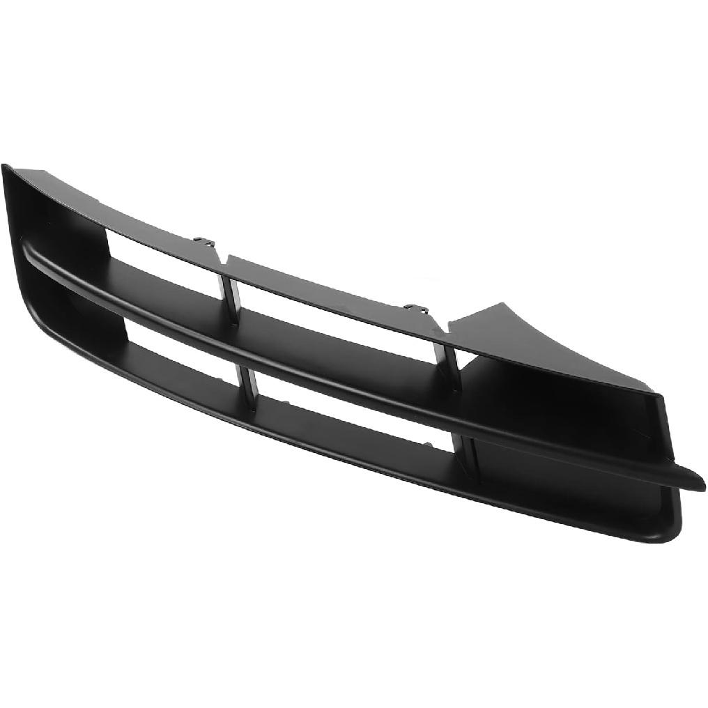 Front Bumper Lower Grille, Black ABS Air Vent Cover Trim for 2010-2015 Standard Bumper, Right Side, AU1039112