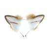 Cartoon Headband Fox Wolf Ears Shaped Hair Hoop Plush Party Headpiece Hair Band Party Cosplay Costume Props Unisex