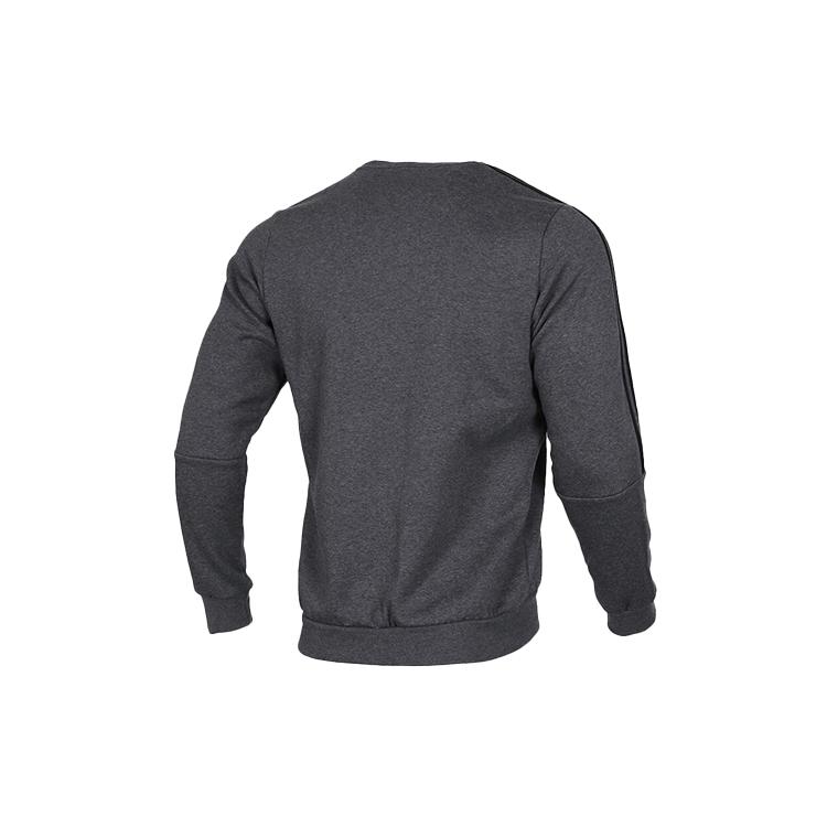 adidas Sweatshirts Men's Heather Gray Crew Neck Moderate EI8995