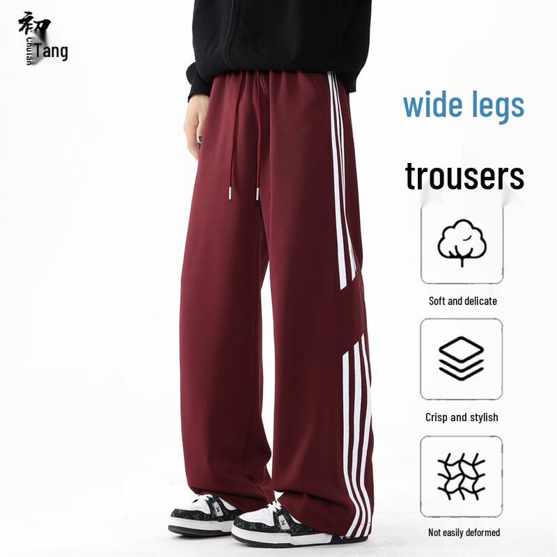 

Men s Loose Straight Wide-Leg Casual Pants 3XL