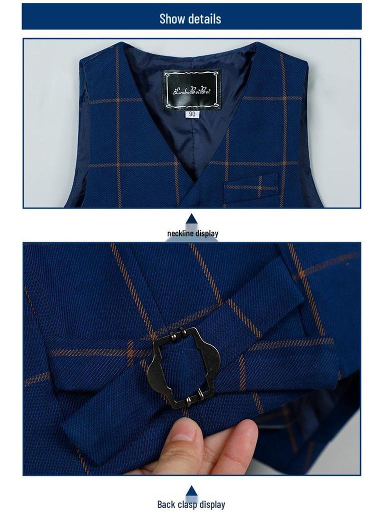 Children's British Academy Style School Uniform Set - Tuxedo and Kindergarten Variations