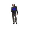 Adidas Originals Arched Logo Crewneck Sweatshirt Men Sweatshirt Black Royal-Blue White IY1623