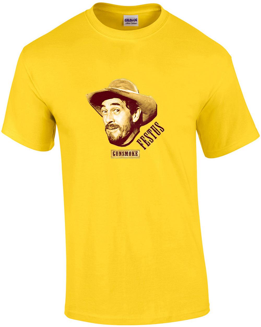 Gunsmoke Festus Gunsmoke T Shirtyellow 3XL