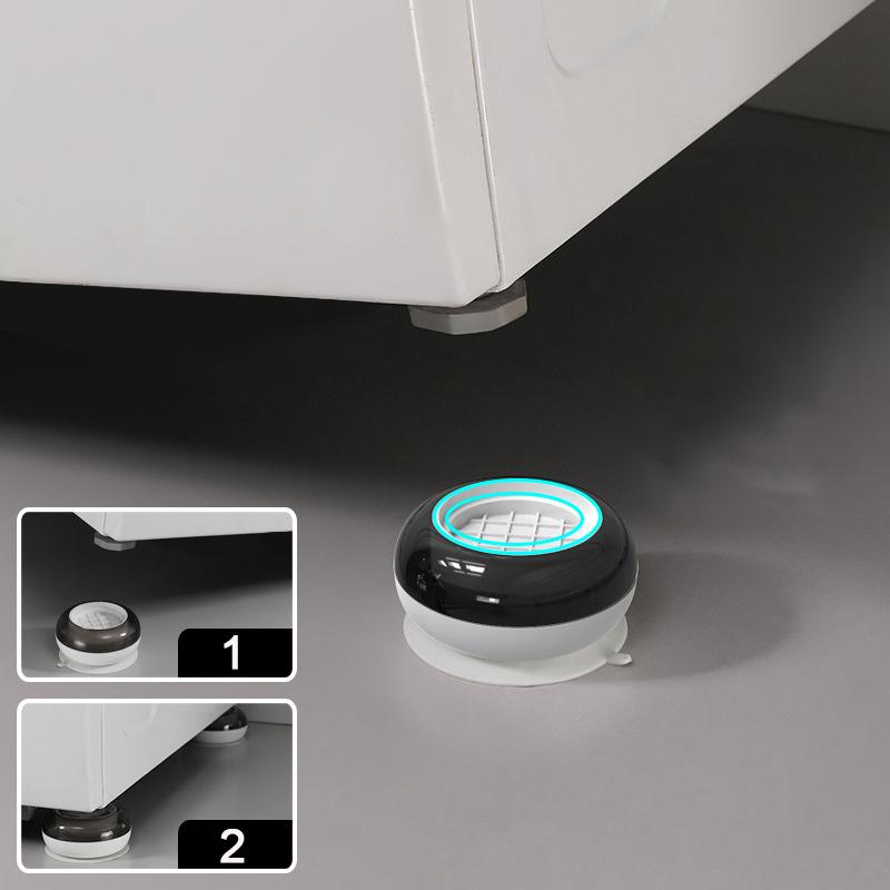 Universal Washing Machine Anti Vibration Feet Pad Rubber Leg Silent Skid Raiser Mat for Refrigerator Furniture Lifting Foot Base