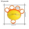 Hand Stress Exercisers Ball-Squeeze Training Tool-Muscle Strengthening Exerciser